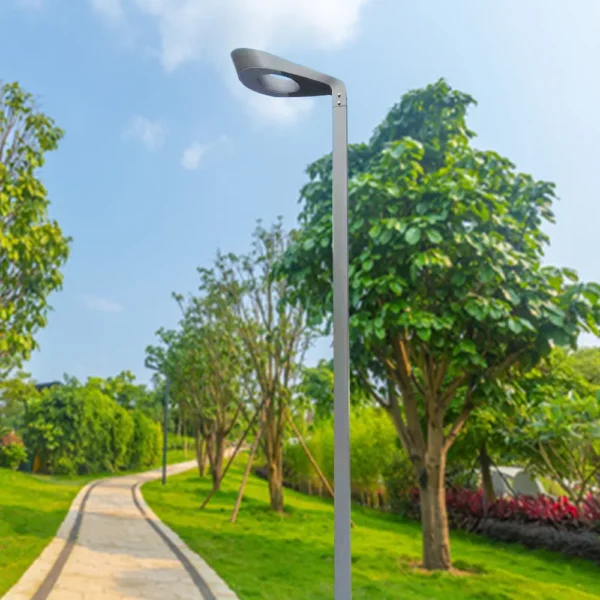Modern Minimalist LED Street Light - Waterproof Aluminum Outdoor Path Lamp