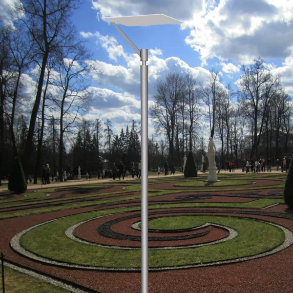 3m Ultra-Slim Modern LED Street Light - Waterproof Aluminum Outdoor Landscape Lamp