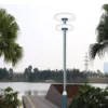 Modern Double Disc LED Garden Light - Waterproof Aluminum Outdoor Landscape Lamp