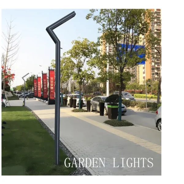 Modern Angular LED Garden & Street Light