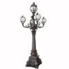 European Vintage 5-Head LED Garden Post Light - Waterproof die-cast Aluminum Outdoor Lamp