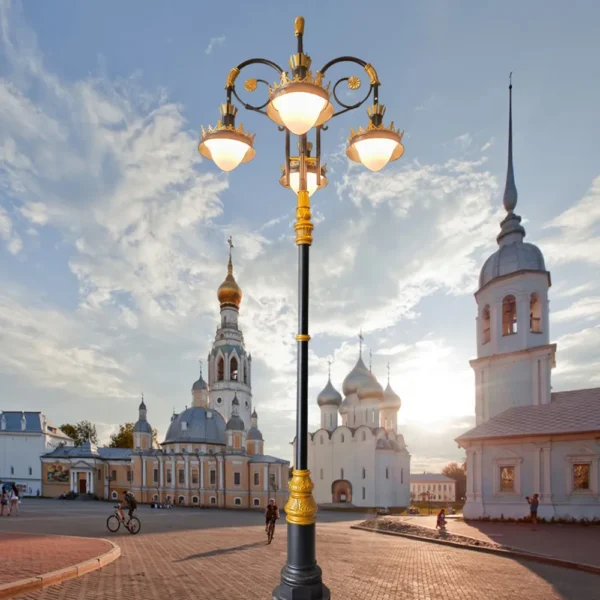 Elevate Your Garden with 5-Head European Style Outdoor Lighting