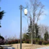 Chinese Style LED Garden Post Light - Waterproof Aluminum Outdoor Lantern