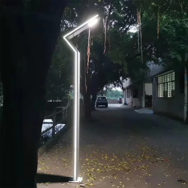 Modern Angular LED Garden & Street Light