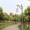 Bamboo Style LED Garden Path Light - Waterproof Aluminum Outdoor Lantern