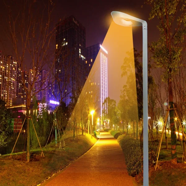 Modern Minimalist LED Street Light - Waterproof Aluminum Outdoor Path Lamp