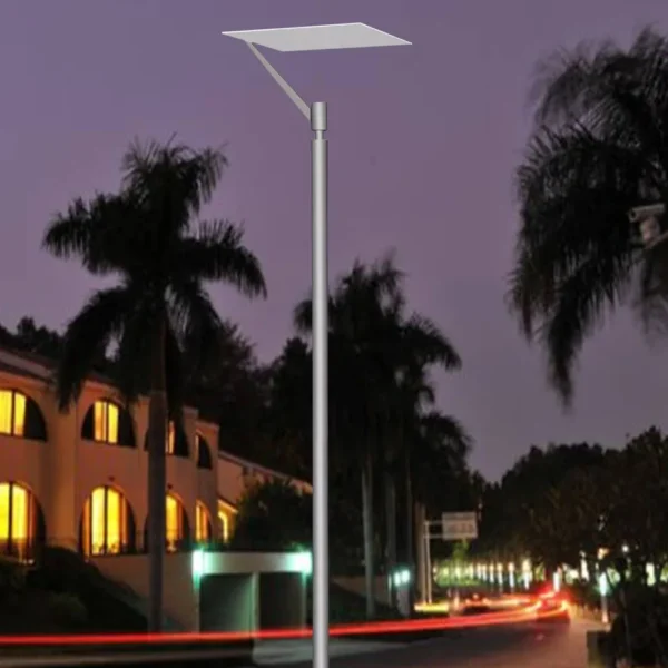 3m Ultra-Slim Modern LED Street Light - Waterproof Aluminum Outdoor Landscape Lamp