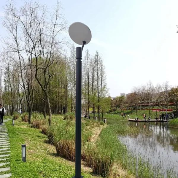 Modern Minimalist LED Garden High-Pole Lamp