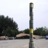 3.5M Modern Artistic Column LED Light - Waterproof Aluminum Outdoor Landscape Lamp