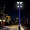 Modern Double Disc LED Garden Light - Waterproof Aluminum Outdoor Landscape Lamp