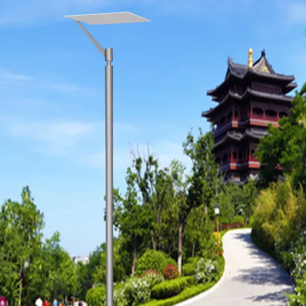 3m Ultra-Slim Modern LED Street Light - Waterproof Aluminum Outdoor Landscape Lamp