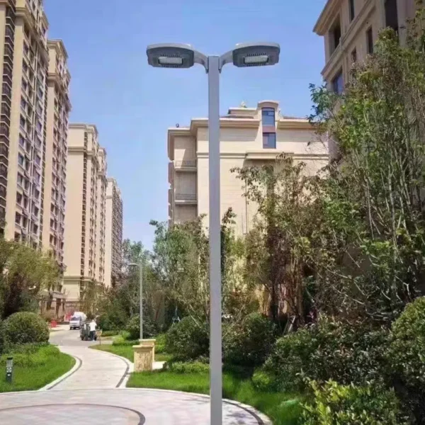 4 M Modern Minimalist LED Street Light - Waterproof Aluminum Outdoor Path Lamp