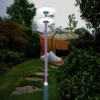 Modern Double Disc LED Garden Light - Waterproof Aluminum Outdoor Landscape Lamp
