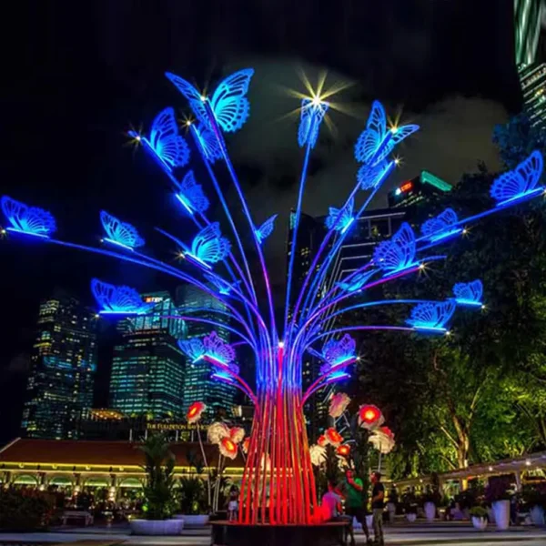 butterfly landscape lights