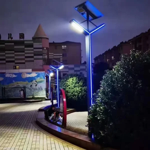 Modern Angular LED Garden & Street Light