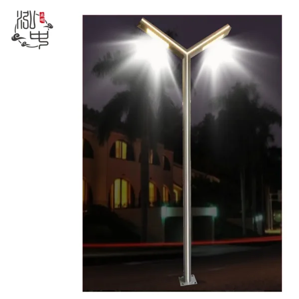 Modern Angular LED Garden & Street Light