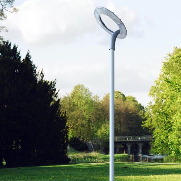 Modern Ring-Shaped LED Garden Street Light