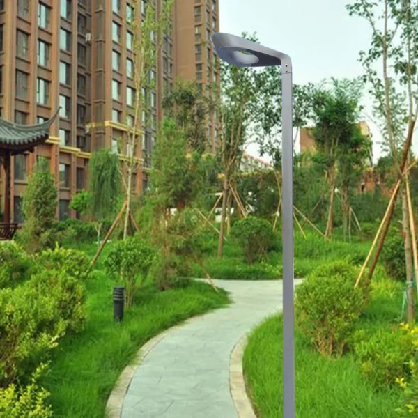 Modern Minimalist LED Street Light - Waterproof Aluminum Outdoor Path Lamp