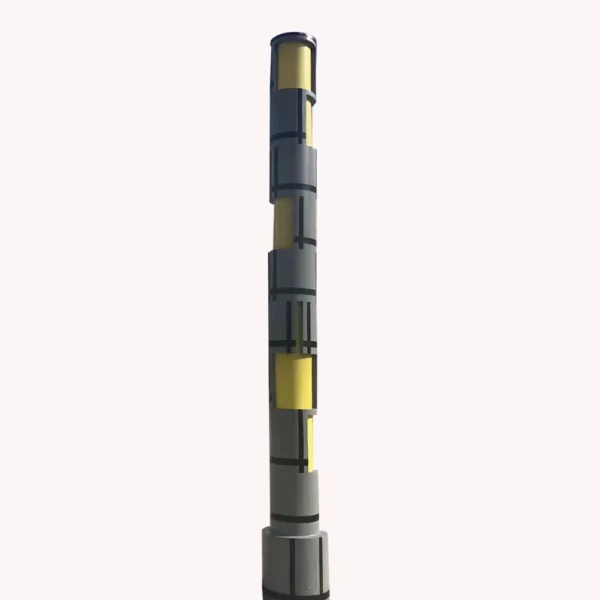 3.5M Modern Artistic Column LED Light - Waterproof Aluminum Outdoor Landscape Lamp