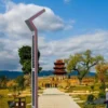 Futuristic Smart integration Solar LED Street Light - Waterproof Aluminum Outdoor Lamp