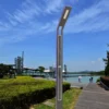 Modern Smart Solar LED Garden Light - Waterproof Aluminum Outdoor Lamp