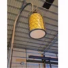 Rustic Curved LED Garden Post Light - Waterproof Aluminum Outdoor Lamp