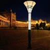 Modern European Style LED Garden Post Light - Waterproof Aluminum Outdoor Lamp