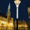 Modern European Style LED Garden Post Light - Waterproof Aluminum Outdoor Lamp