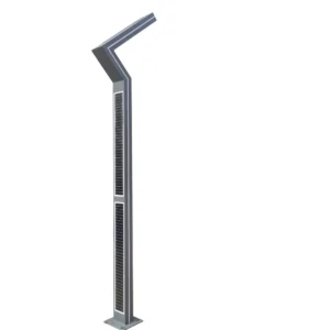 Futuristic Smart integration Solar LED Street Light - Waterproof Aluminum Outdoor Lamp