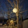 Solar System & Moon LED Globe Light - Waterproof Outdoor & Indoor Art Lamp